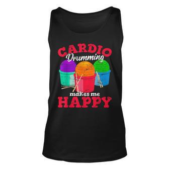 Cardio Drumming Squad Workout Gym Fitness Class Exercise Unisex Tank Top | Mazezy