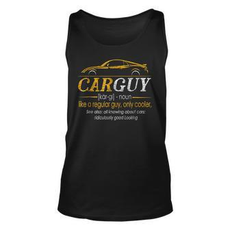 Carguy Definition Car Guy Muscle Car Tank Top | Mazezy