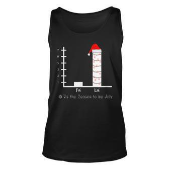 Carol Bar Graph Music Lovers Ugly Christmas Sweater Tank Top - Monsterry CA