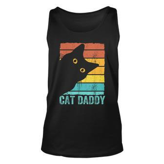 Cat Daddy Cute Cats Lover For Men Dad Grandpa Unisex Tank Top | Mazezy