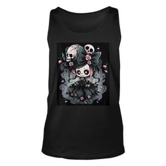 Cauldron Of Enchantment Halloween Witch Graphic Tank Top | Mazezy