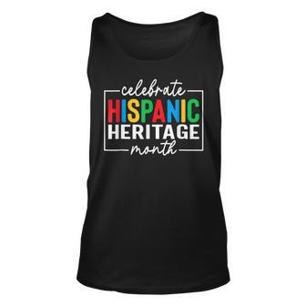 Celebrate Hispanic Heritage Month Latino American Tank Top - Thegiftio UK