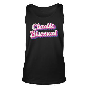 Chaotic Bisexual Bi Lgbt Bisexual Pride Unisex Tank Top | Mazezy