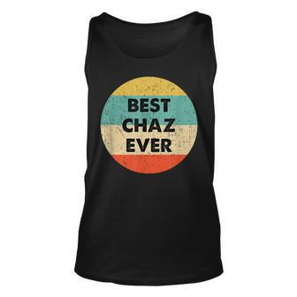 Chaz Name Unisex Tank Top - Thegiftio UK