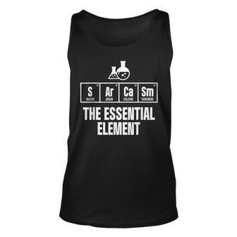 Chemical Engineer Sarcasm Element Engineering Gifts Unisex Tank Top | Mazezy UK