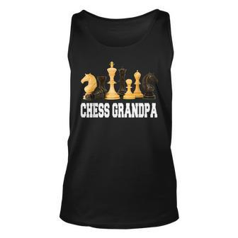 Chess Grandpa Chess Player Matching Father Day Tank Top | Mazezy