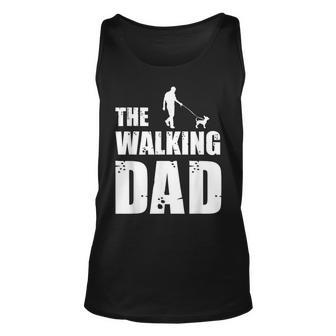 Chihuahua Owner Dog Daddy Animal Lover The Walking Dad Gift Unisex Tank Top | Mazezy