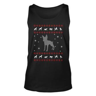 Chihuahua Ugly Christmas Sweater Christmas Tank Top - Monsterry