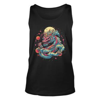 Chinese Japanese Dragon Asian Japan Unisex Tank Top | Mazezy