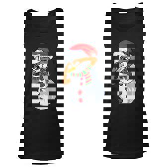 Christmas Snowman Griddy Dance Unisex Tank Top | Mazezy