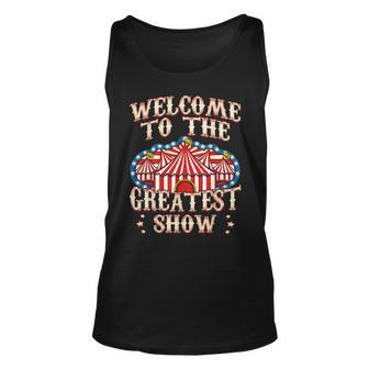Circus Gifts For Party Ringmaster Carnival Strongman Tamer Unisex Tank Top - Seseable