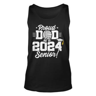 Class Of 2024 Senior Year Volleyball Dad Senior 2024 Tank Top - Monsterry DE