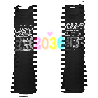 Class Of 2036 Grow With Me First Day Of School Graduation Tank Top | Mazezy