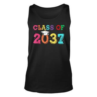 Class Of 2037 Pre K Graduate Preschool Graduation Tank Top - Seseable