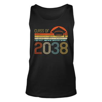 Class Of 2038 Grow With Me Pre-K Graduate Vintage Retro Tank Top - Seseable