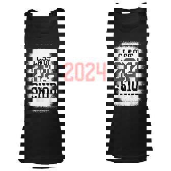 Class Of 2024 Senior 2024 Graduation Or First Day Of School Unisex Tank Top | Mazezy