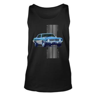 Classic American Muscle Cars Vintage Cars Funny Gifts Unisex Tank Top | Mazezy