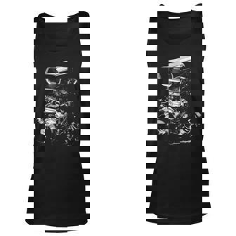 Classic Blower Big Block Race Car Motor Racing Engine Racing Tank Top | Mazezy