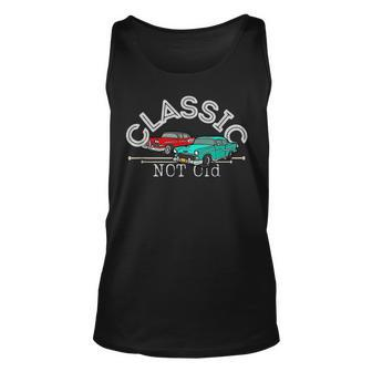 Classic Not Old Im Not Old Im Classic Funny Car Graphic Unisex Tank Top | Mazezy