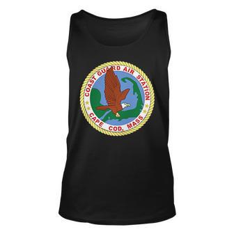 Coast Guard Air Station Cape Cod Cape Cod Funny Gifts Unisex Tank Top | Mazezy