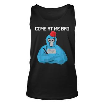Come At Me Bro Gorilla Tag Monke Vr Gamer For Kids Unisex Tank Top | Mazezy