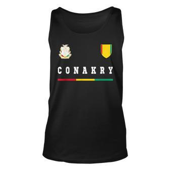 Conakry SportsSoccer Jersey Flag Football Unisex Tank Top | Mazezy