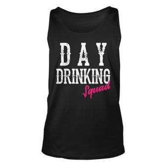 Cool Day Drinking Squad | Funny Alcohol Drinker Group Gift Unisex Tank Top | Mazezy