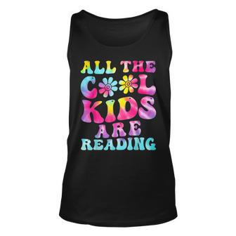 All Cool Kids Are Reading Book Nerd Lovers Reading Books Reading Tank Top | Mazezy