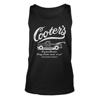 Cooters Towing & Repairs Garage Unisex Tank Top - Seseable