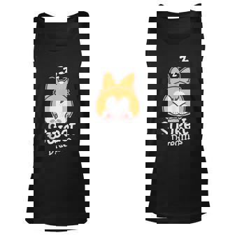 Corgi Dog Lover Cute Sweet Dreams Sleeping Corgi Unisex Tank Top | Mazezy
