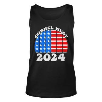 Cornel West For President Cornel West 2024 Vintage Unisex Tank Top - Monsterry
