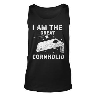 Cornhole Team I Am The Great Cornholio Tank Top - Monsterry CA
