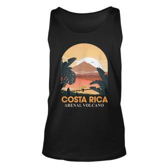 Costa Rica Arenal Volcano Travel Beach Summer Vacation Trip Unisex Tank Top - Seseable