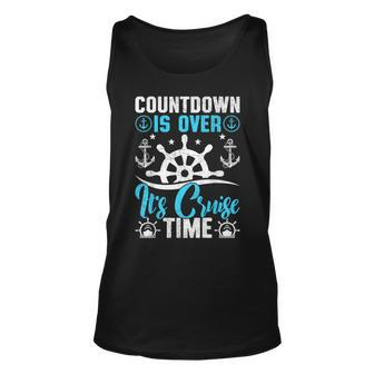 Countdown Is Over Its Cruise Time Cruising Unisex Tank Top | Mazezy