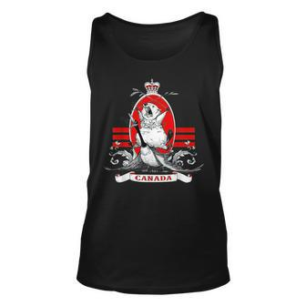 Country Canada Screaming Beaver Mable Leaf Canadian Canada Tank Top | Mazezy