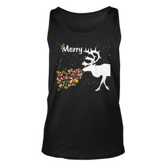 Couples Sick Reindeer Diy Ugly Christmas Sweater Tank Top | Mazezy DE