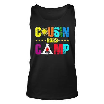 Cousin Camp 2023 Cousin Tribe Vacation T Unisex Tank Top | Mazezy