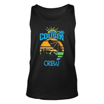 Cousin Crew 2023 Matching Family Reunion Summer Vacation Unisex Tank Top | Mazezy AU