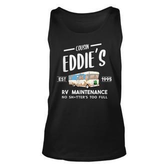 Cousin Eddies Rv Maintenance Shitters Full Vacation Vacation Tank Top | Mazezy