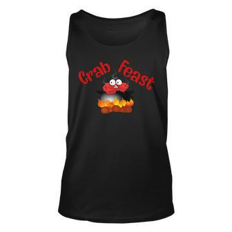 Crab Feast Funny Unisex Tank Top | Mazezy