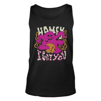 Creepy Scary Monster Quote Unisex Tank Top | Mazezy