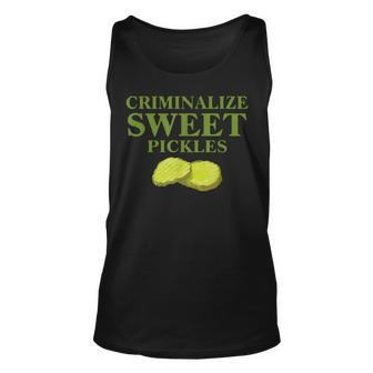 Criminalize Sweet Pickles Tank Top - Monsterry DE