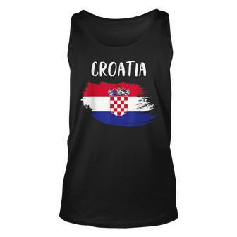 Croatia Indepedence Day Croatia Flag Unisex Tank Top - Monsterry UK