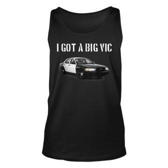 Crown Vic Funny P71 Punny Car Enthusiast Unisex Tank Top | Mazezy AU