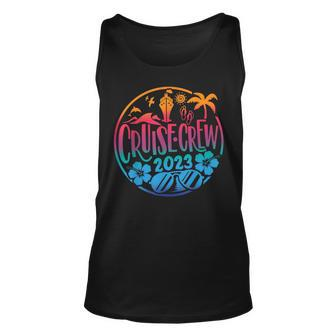 Cruise Crew 2023 Summer Beach Cruise Vacation Holiday Unisex Tank Top - Seseable