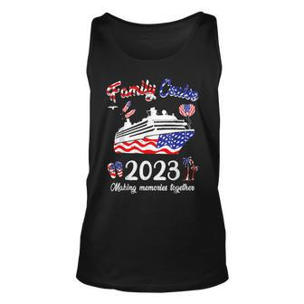 Cruise Family 2023 4Th Of July Cruise Ship Unisex Tank Top - Seseable