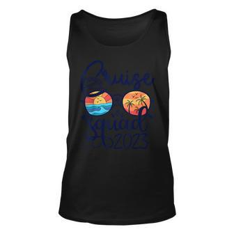 Cruise Squad 2023 Vacation Matching Family Gifts Group Squad Unisex Tank Top - Seseable