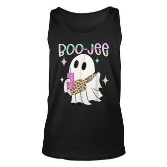 Cute Boo Ghost Spooky Halloween Costume Boujee Boo Jee Tank Top | Mazezy