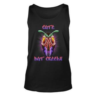 Cute But Creepy Pastel Insect Bug Scary Unisex Tank Top | Mazezy