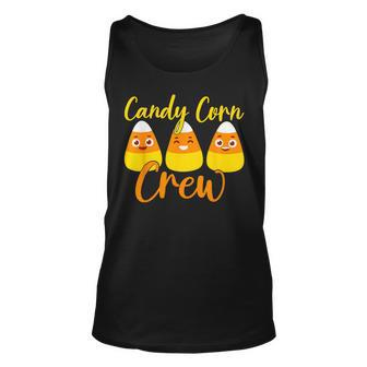 Cute Candy Corn Crew Halloween Trick Or Treat Costume Tank Top | Mazezy CA